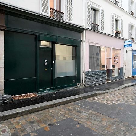 Appartement Black & White - Chic & Petit Maison- Pigalle 9Eme à Paris Extérieur photo